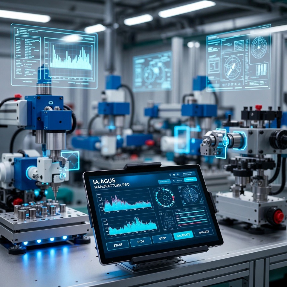 Manufactura IA Pro Intelligent Dashboard
